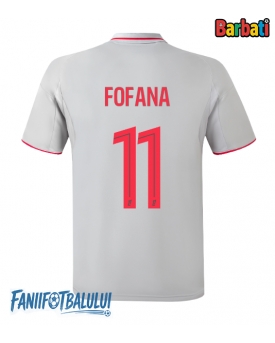 Olympique Lyonnais Malick Fofana #11 Tricou Fotbal Replică 2025-26 Barbati Treilea